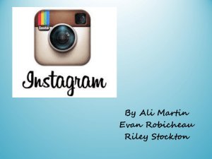 Instagram Powerpoint