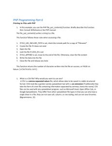 PHP Programming Part 6