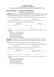 Class 5 Review Quiz