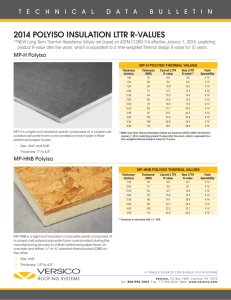 2014 polyiso insulation lttr r