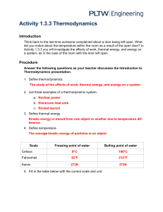 1.3.3 thermodynamics